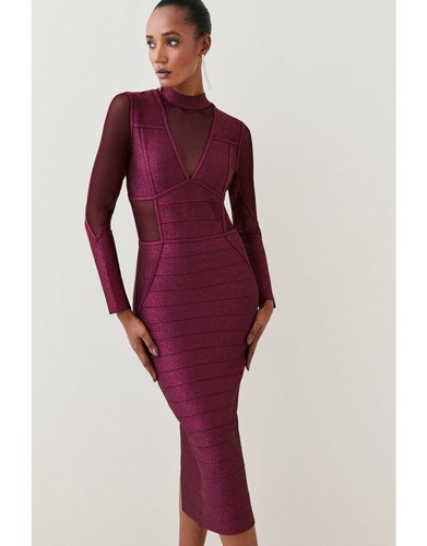 Abito midi karen millen - abito,