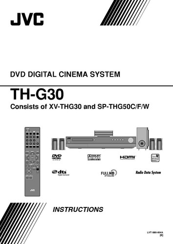 Jvc g30 thg30 - th-g30, xv-thg30
