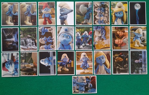 Puffi figurine album billa - puffi,
