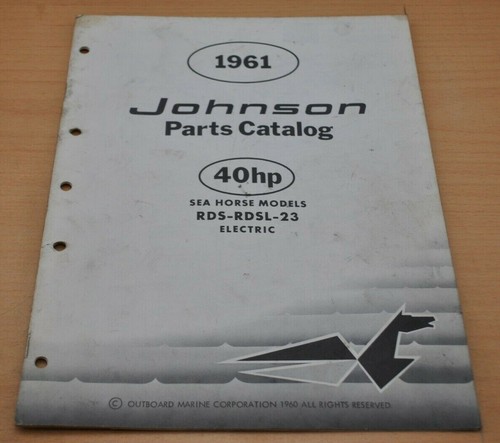 Omc johnson 40hp sea horse - johnson,