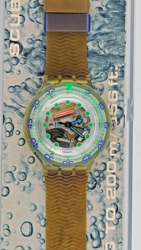 Swatch scuba 200 blue ice - swatch,