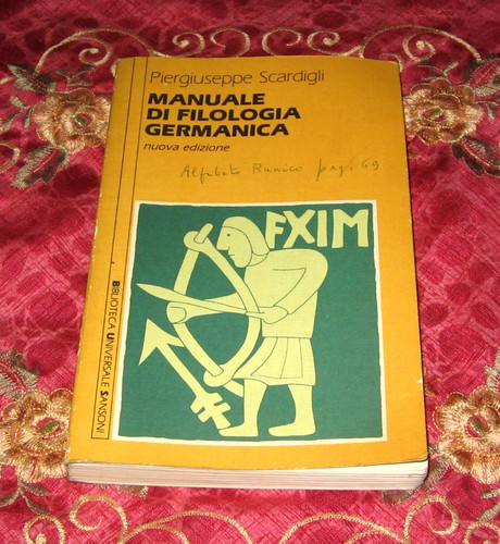 Manuale filologia germanica - manuale,