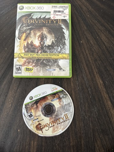 Xbox 360 game divinity - xbox,
