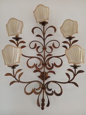 Lampada Parete Ferro Battuto