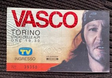 VASCO ROSSI  BIGLIETTO