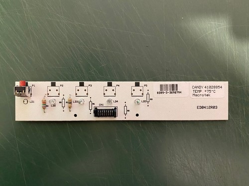 Scheda programmi lavastoviglie - scheda,