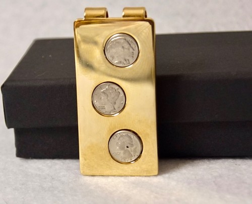 Anson portasoldi placcato - , oro