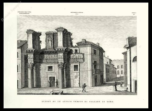 Roma archeologia tempio - roma,