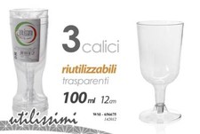 3 CALICI CALICI DEGUSTAZIONE