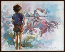 Capitani Sergio (XX), RODEO, cm 60 x 50, tecnica mista 