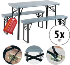 5x Set Birreria Tavolo e