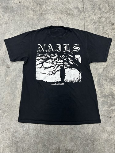 Shirt band vintage y2k - band, nails