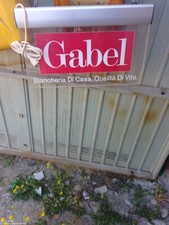 INSEGNA TABELLA LUMINOSA GABEL