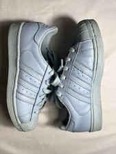Adidas x Pharrell Superstar Sneaker S41830 Scarpe Azzurro Size 36 US4 UK3.5