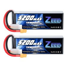 2x Zeee 3S 5200mAh 11.1V