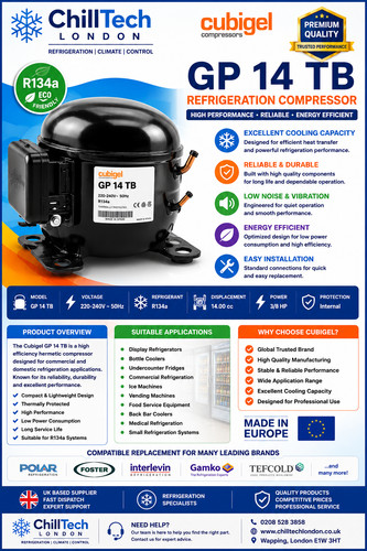 Cubigel gp14tb frigorifero - gp14tb,