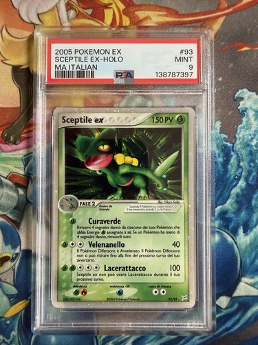Pokemon 2005 sceptile - 2005, psa