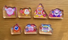 Kirby Pupu Market blocco figure acrilico novità Nintendo da collezione