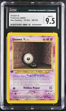 CGC 9.5 MINT+ - Unown Q - Neo