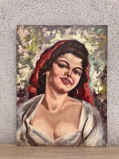 Quadro vintage -Figura Donna-