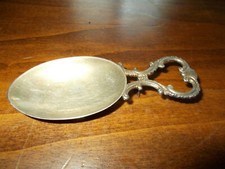 CUCCHIAIO IN ARGENTO PER CONFETTI antico vintage bomboniera cucchiaini porta 