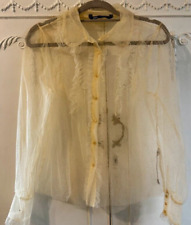 CAMICIA CAMICIA ZARA CREMA
