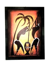 Quadro Africa 75 x 55 cm.