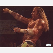 Mickey rourke autografo - mickey,