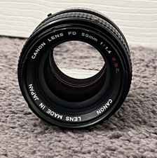 Canon FD 50 mm f/1.4 obiettivo