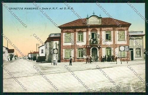 Alessandria spinetta cartolina - alessandria,