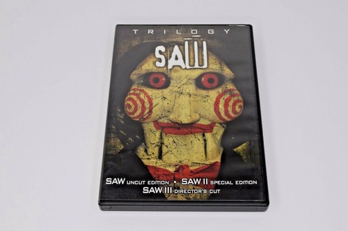 Saw trilogy dvd disc - saw, (dvd,