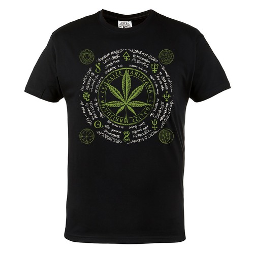 Maglietta marijuana weed uomo - maglietta,