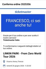Linkin Park Firenze Biglietto