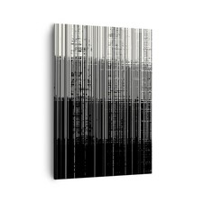 Quadro su Tela 50x70cm Bianco