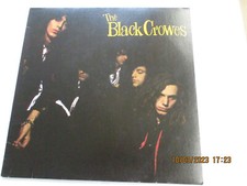 BLACK CROWES - SHAKE YOUR MONEY MAKER - LP REPRESS VINYL 1990 U.S.A. EX/EX