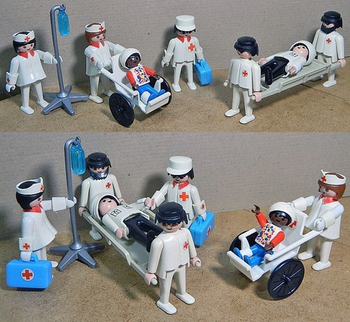 Playmobil system infermieri - 5,