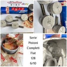 serie Pistoni motore completi fasc+spinot Fiat 128 Uno Ritmo 1100 OEM 80,60mm-