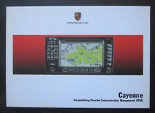 2003 PORSCHE Cayenne S/Turbo Kurzanleitung PCM Porsche Communication Management
