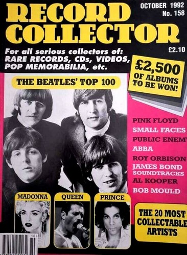 Magazine record collector - record,