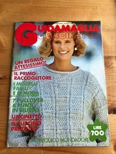 Guida maglia e uncinetto n. 104 1984  un cuscino prezioso