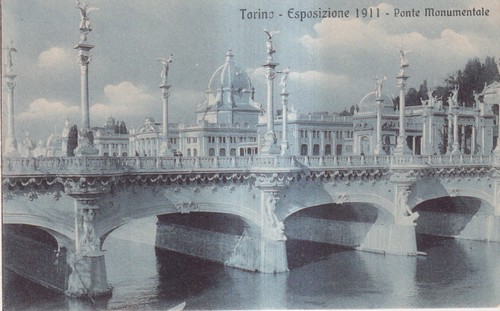 Torino esposizione 1911 ponte - 1911,