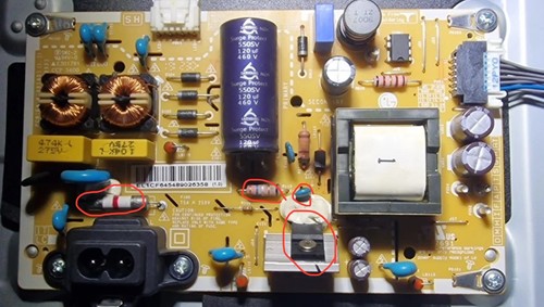 Kit riparazione psu lg - kit,