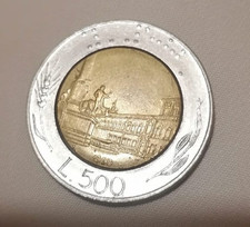 Moeda l500 repubblica italiana - l500,