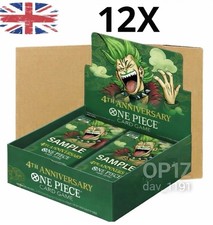 ONE PIECE OP17 SEALED CASE 12