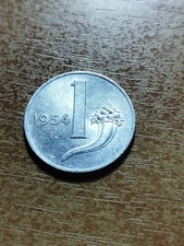1 Lira 1954 Cornucopia