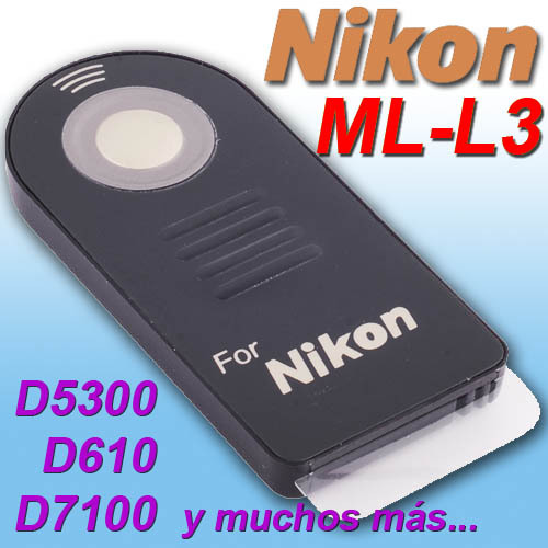 Mando compatible nikon l3 - compatible, ml-l3