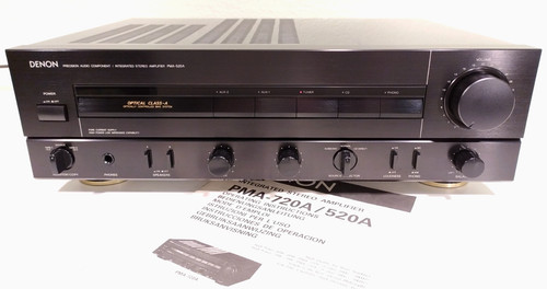 Denon pma 520 - denon, a