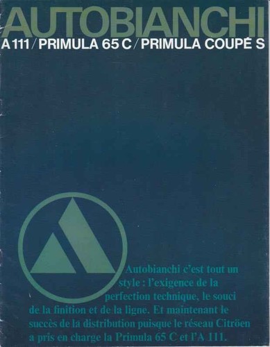 Catalogue brochure autobianchi - catalogue,