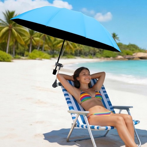 Ombrellone sedia spiaggia con - spiaggia,