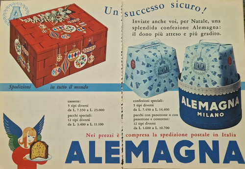 Alemagna milano panettone - alemagna,